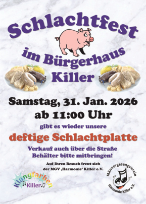 Schlachtfest in Killer